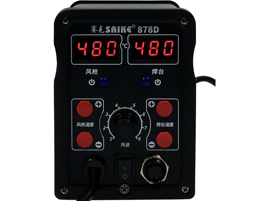 赛克 SAIKE 878D 前面板和控制区