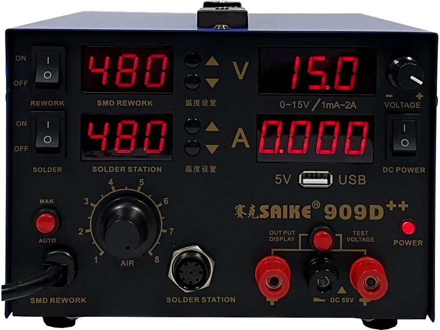 赛克 SAIKE 909D++ 面板和控制区